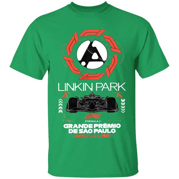 Linkin Park F1 Grande Premio De Sao Paulo Brazil Shirt - Image 2