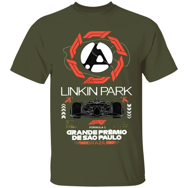 Linkin Park F1 Grande Premio De Sao Paulo Brazil Shirt - Image 4
