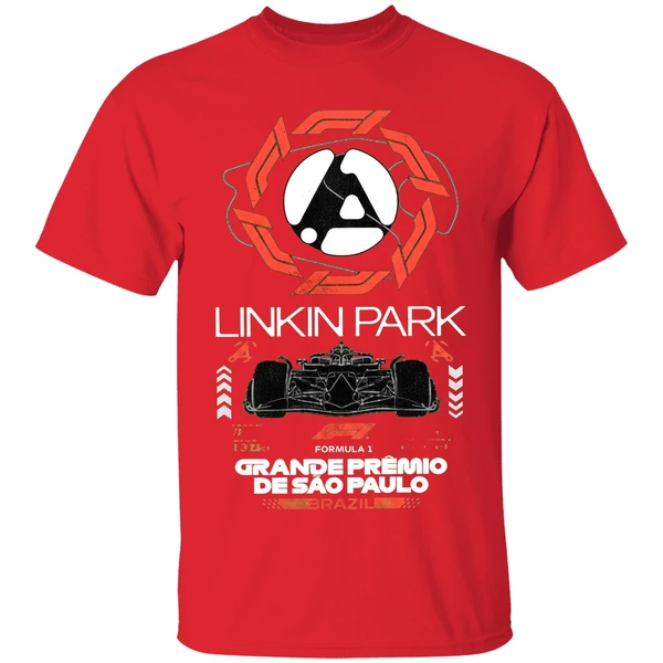 Linkin Park F1 Grande Premio De Sao Paulo Brazil Shirt - Image 7