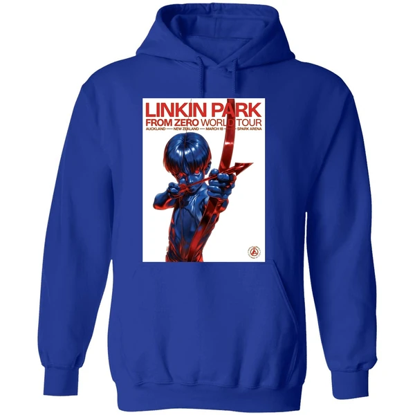 Linkin Park From Zero World Tour Auckland New Zealand 2026 Event Poster At Spark Arena On March 18 2026 Hoodie - Image 7