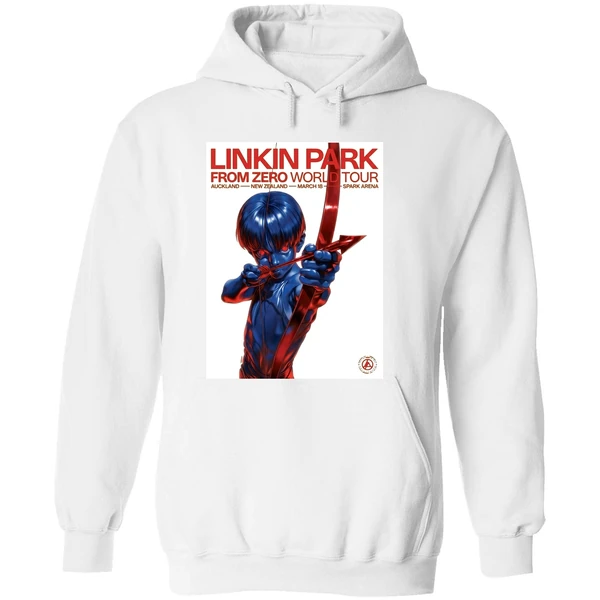 Linkin Park From Zero World Tour Auckland New Zealand 2026 Event Poster At Spark Arena On March 18 2026 Hoodie - Image 8