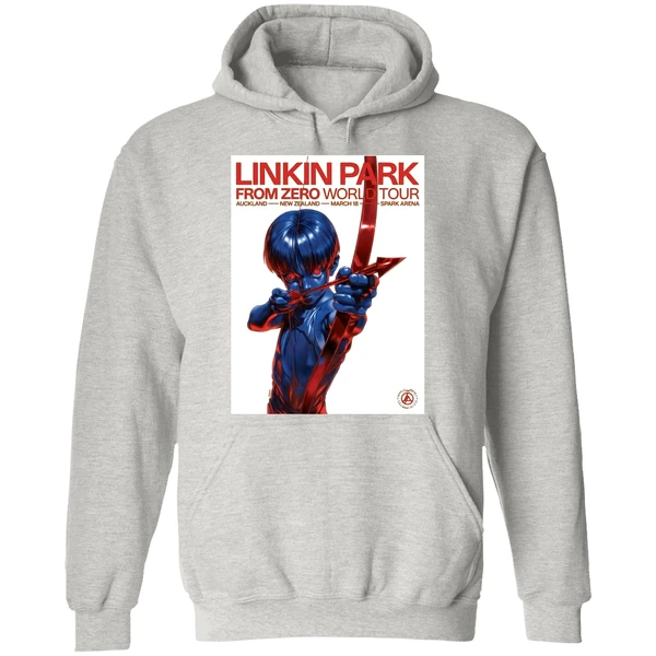 Linkin Park From Zero World Tour Auckland New Zealand 2026 Event Poster At Spark Arena On March 18 2026 Hoodie - Image 9