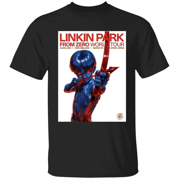 Linkin Park From Zero World Tour Auckland New Zealand 2026 Event Poster At Spark Arena On March 18 2026 Shirt