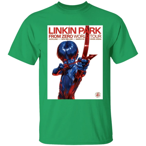 Linkin Park From Zero World Tour Auckland New Zealand 2026 Event Poster At Spark Arena On March 18 2026 Shirt - Image 2