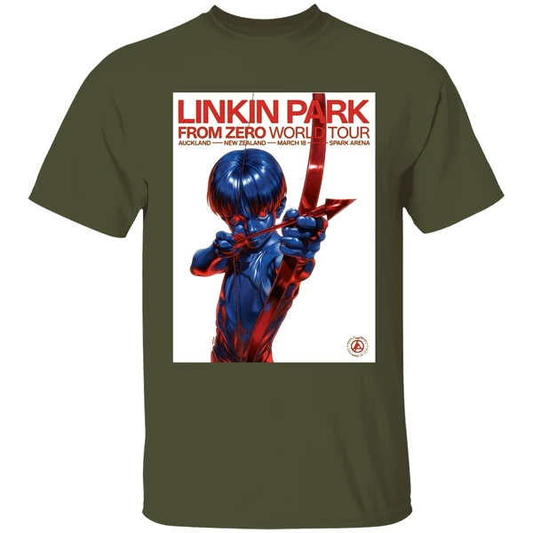 Linkin Park From Zero World Tour Auckland New Zealand 2026 Event Poster At Spark Arena On March 18 2026 Shirt - Image 4