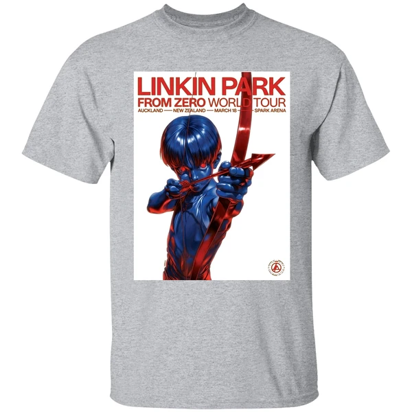 Linkin Park From Zero World Tour Auckland New Zealand 2026 Event Poster At Spark Arena On March 18 2026 Shirt - Image 9