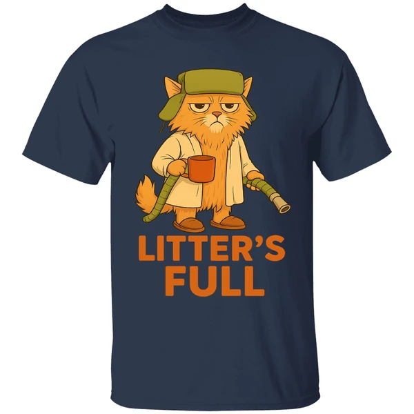 Litters Full Cat Parody Shirt - Image 4