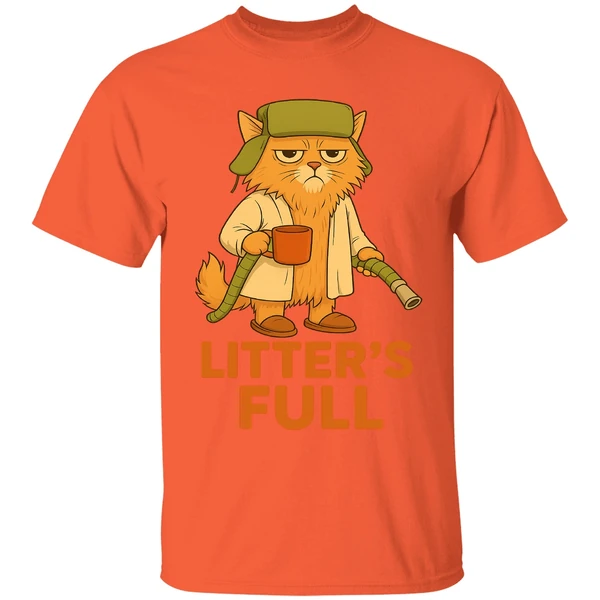 Litters Full Cat Parody Shirt - Image 5