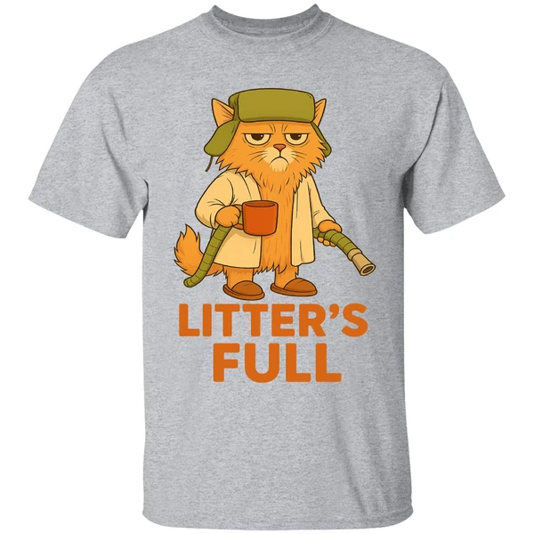 Litters Full Cat Parody Shirt