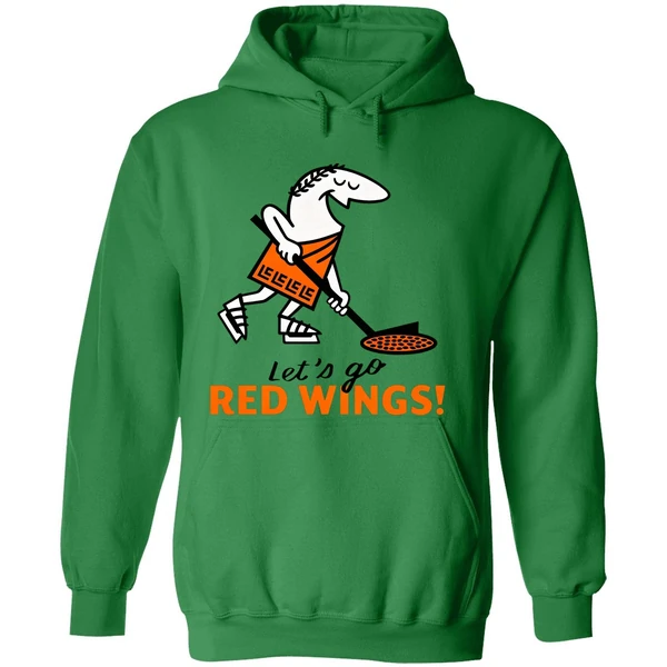 Little Caesars Lets Go Red Wings All Season Hoodie - Image 2