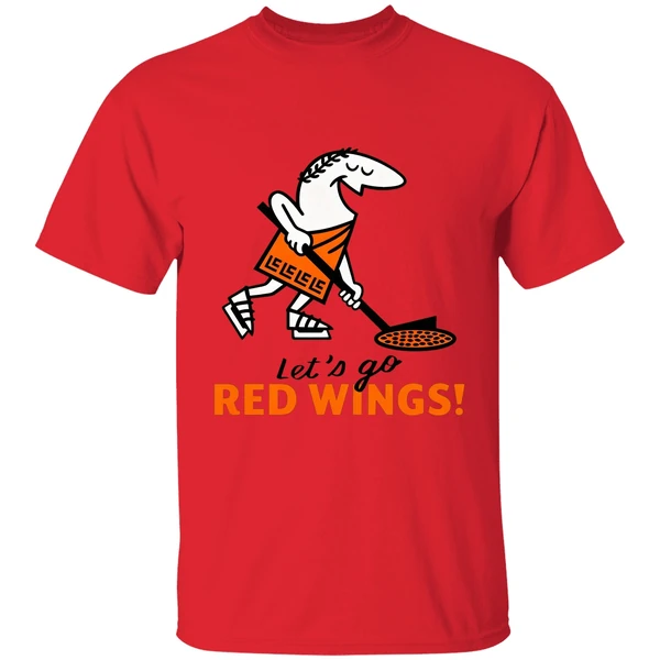 Little Caesars Lets Go Red Wings All Season Shirt - Image 4