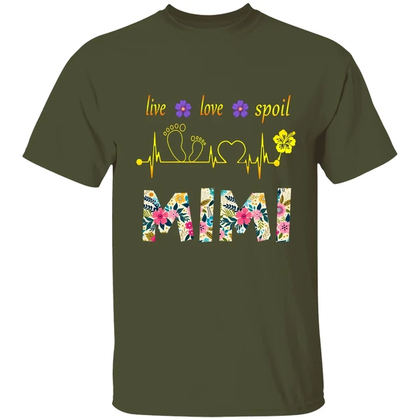 Live Love Spoil Mimi Heartbeat Floral Shirt - Image 3