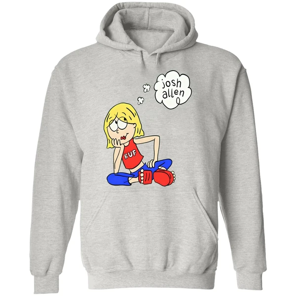 Lizzie Mcguire Buffalo Mamifa Josh Allen Hoodie - Image 9
