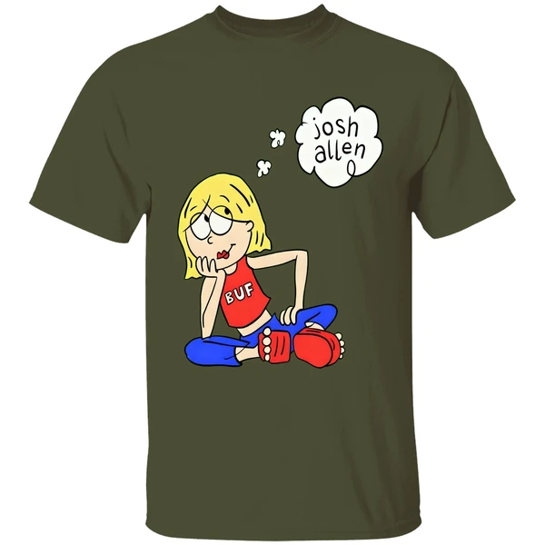 Lizzie Mcguire Buffalo Mamifa Josh Allen Shirt - Image 4