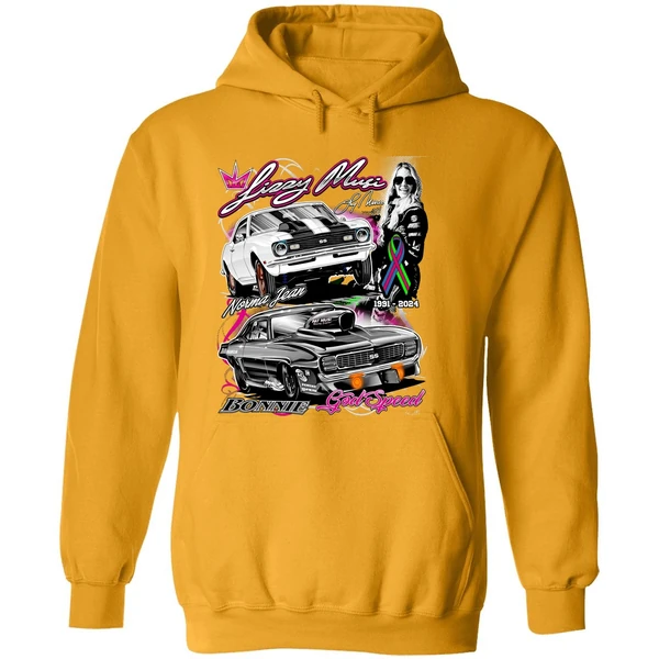 Lizzy Musi Norma Jean And Bonnie God Speed Hoodie