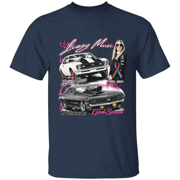 Lizzy Musi Norma Jean Bonnie Godspeed 1991 2024 Graphic Shirt - Image 4