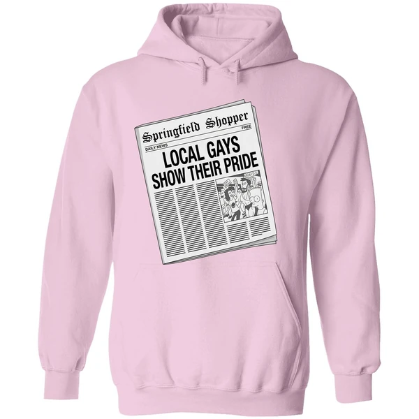 Local Gays Show Their Pride Springfield Shopper Hoodie - Image 5