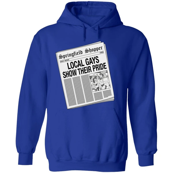 Local Gays Show Their Pride Springfield Shopper Hoodie - Image 7