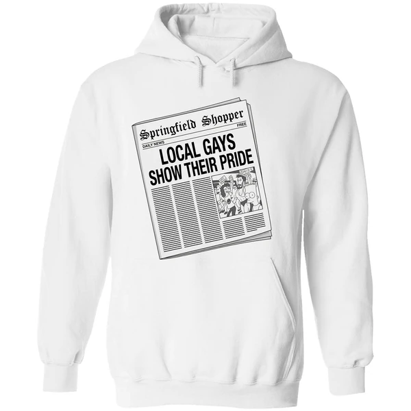 Local Gays Show Their Pride Springfield Shopper Hoodie - Image 8