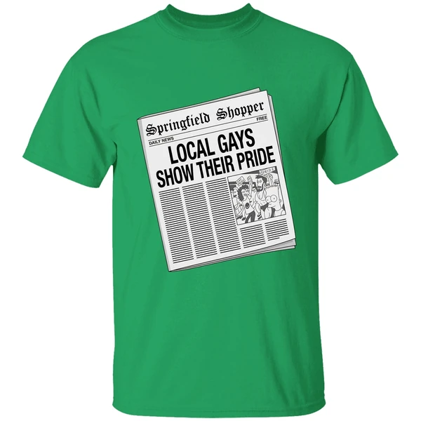 Local Gays Show Their Pride Springfield Shopper Shirt - Image 2
