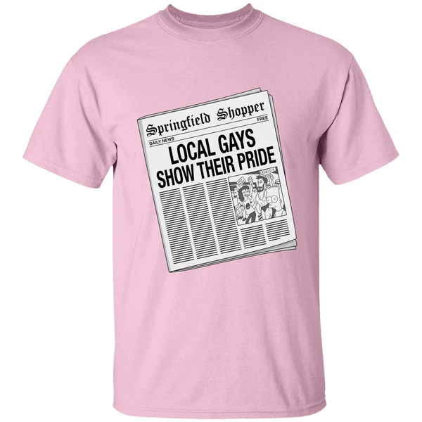 local gays show their pride springfield shopper shirt lightpink