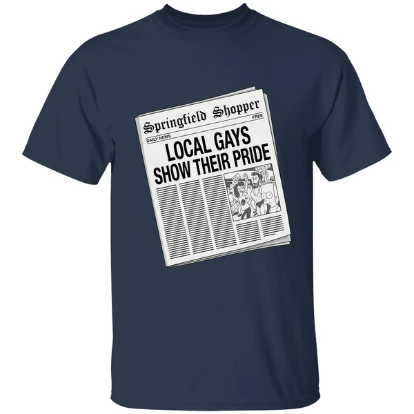 Local Gays Show Their Pride Springfield Shopper Shirt - Image 5
