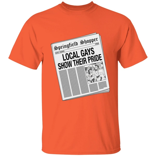 Local Gays Show Their Pride Springfield Shopper Shirt - Image 6