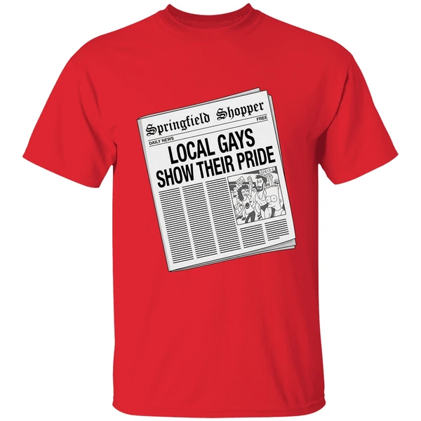 Local Gays Show Their Pride Springfield Shopper Shirt - Image 7
