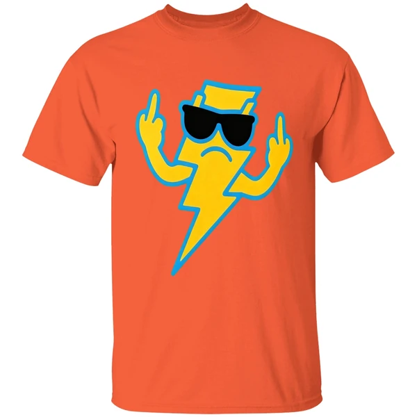 Los Angeles Chargers Football Logo Middle Finger Shirt - Image 5