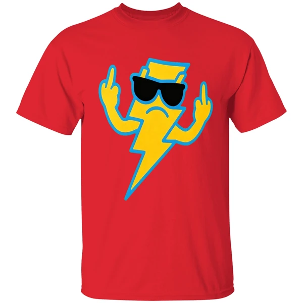 Los Angeles Chargers Football Logo Middle Finger Shirt - Image 6