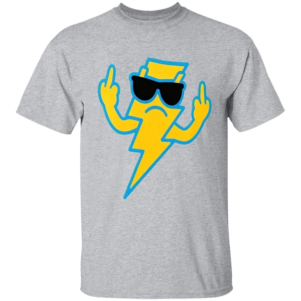 Los Angeles Chargers Football Logo Middle Finger Shirt