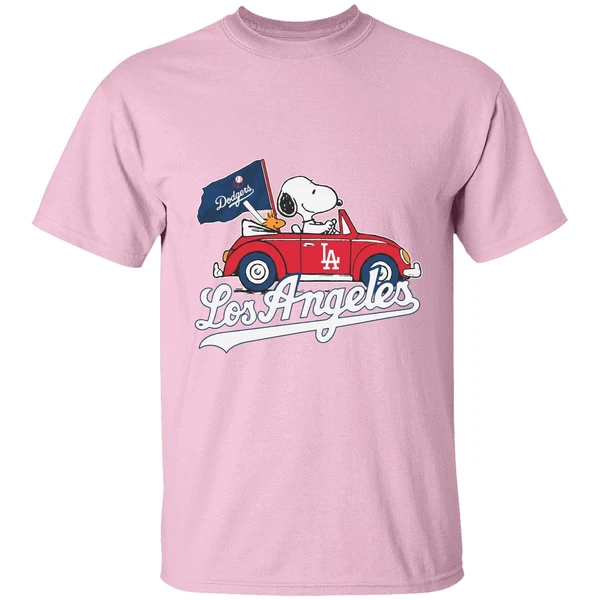 Los Angeles Dodger Snoopy Shirt - Image 3