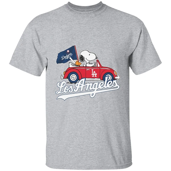 Los Angeles Dodger Snoopy Shirt - Image 9