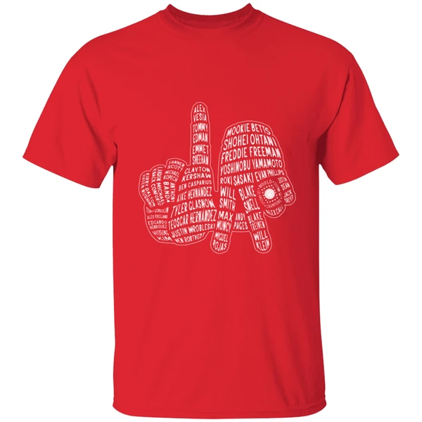 Los Angeles Dodgers 2025 Champs World Series Hands Up Shirt - Image 7