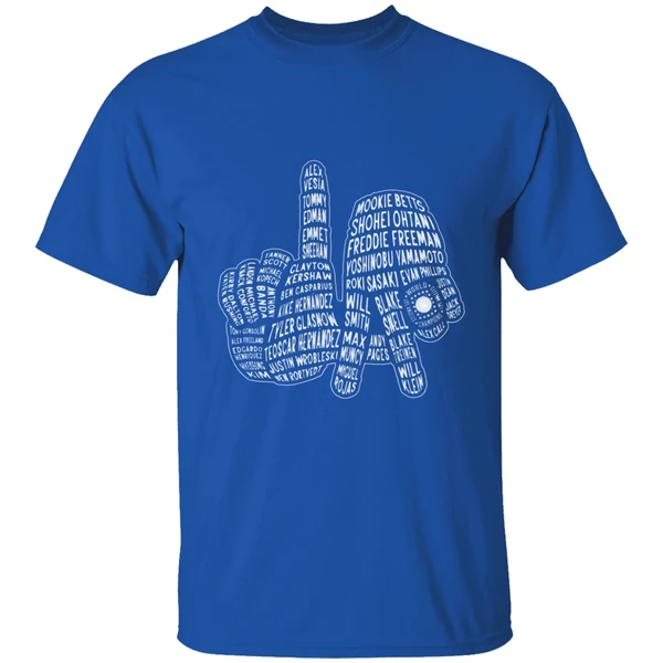 Los Angeles Dodgers 2025 Champs World Series Hands Up Shirt - Image 8