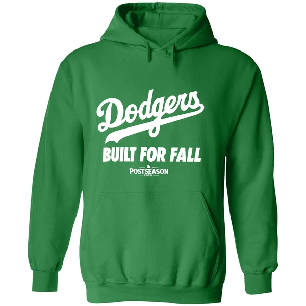 Los Angeles Dodgers 2025 Mlb Postseason Built For Fall Hoodie - Image 2