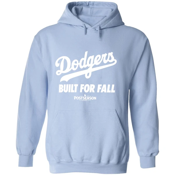 Los Angeles Dodgers 2025 Mlb Postseason Built For Fall Hoodie - Image 4
