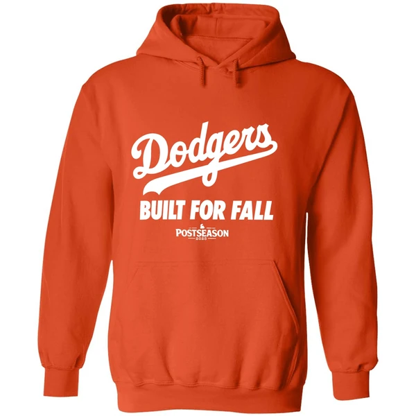 Los Angeles Dodgers 2025 Mlb Postseason Built For Fall Hoodie - Image 6