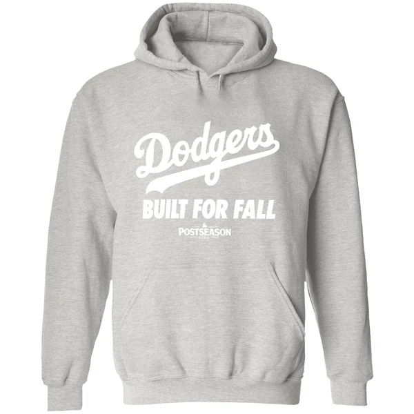 Los Angeles Dodgers 2025 Mlb Postseason Built For Fall Hoodie - Image 9