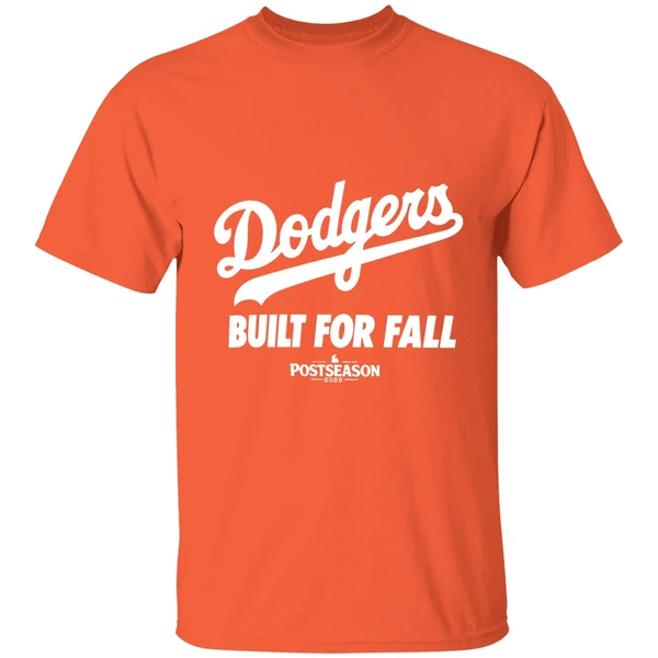 Los Angeles Dodgers 2025 Mlb Postseason Built For Fall Shirt - Image 5