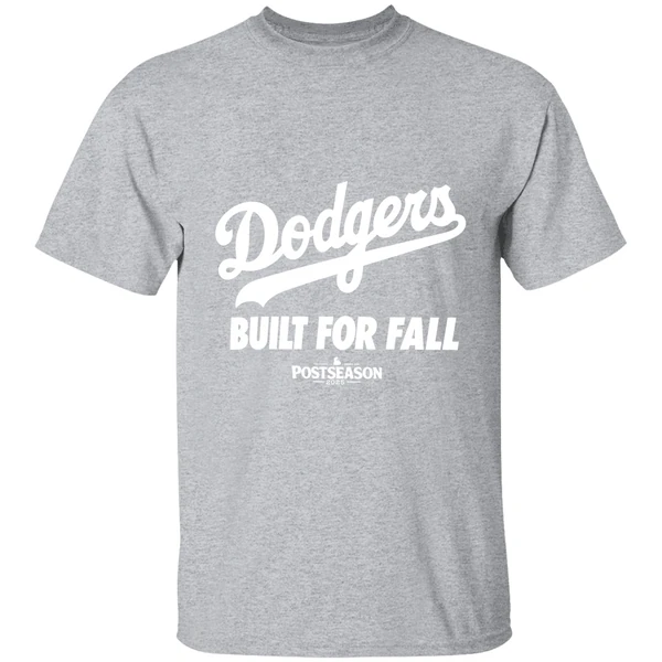 Los Angeles Dodgers 2025 Mlb Postseason Built For Fall Shirt - Image 8