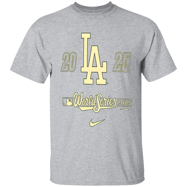 Los Angeles Dodgers Black 2025 World Series Participant Advance The Runner Shirt