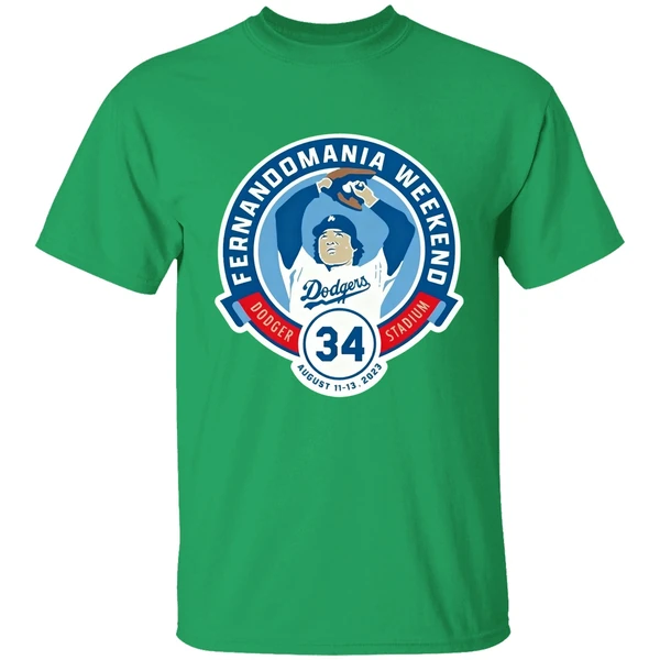 Los Angeles Dodgers Fernandomania Weekend Dodger Stadium 34 Shirt