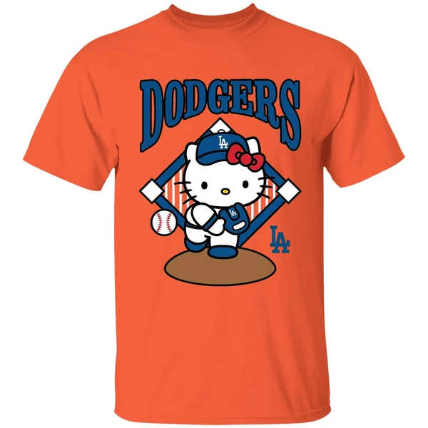 Los Angeles Dodgers Hello Kitty 2026 Shirt - Image 3