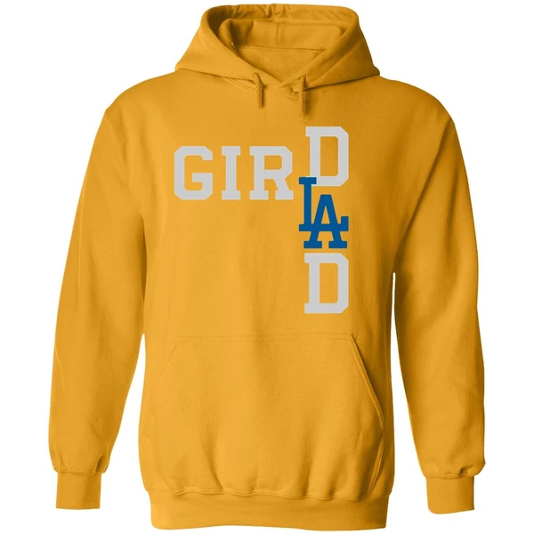 Los Angeles Dodgers La Girl Dad Hoodie