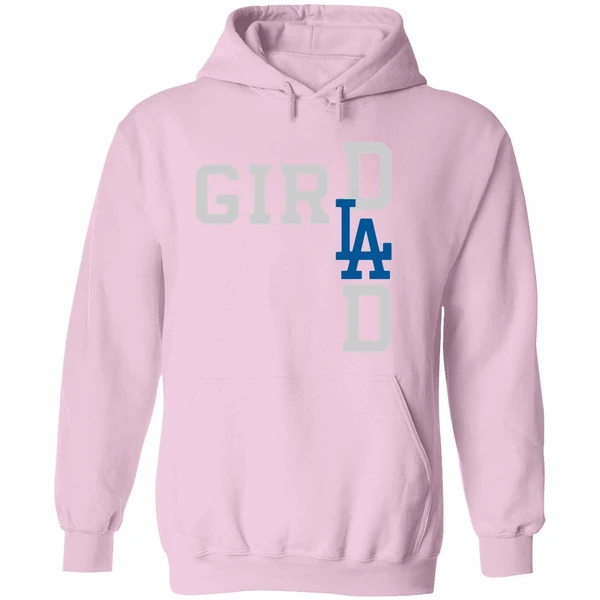 Los Angeles Dodgers La Girl Dad Hoodie - Image 5