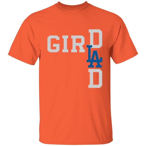 Los Angeles Dodgers La Girl Dad Shirt - Image 6