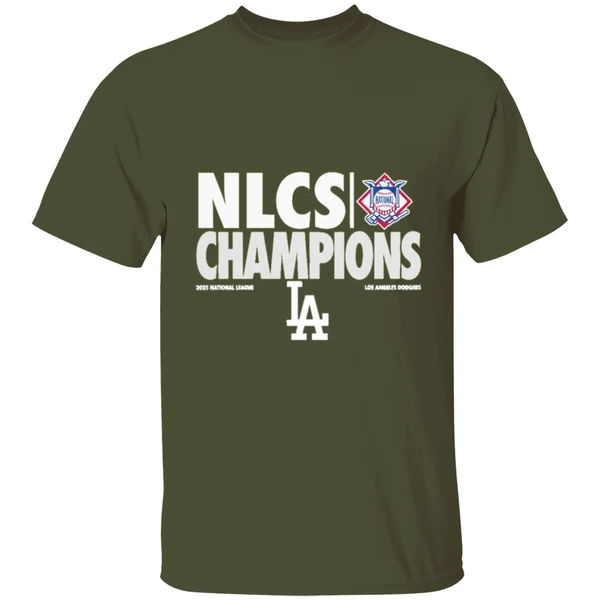 Los Angeles Dodgers Nlcs Champions Mlb 2025 Shirt - Image 3