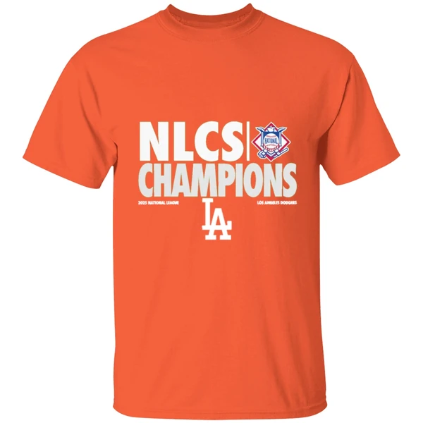 Los Angeles Dodgers Nlcs Champions Mlb 2025 Shirt - Image 5