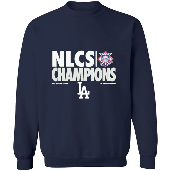 Los Angeles Dodgers Nlcs Champions Mlb 2025 Sweatshirt - Image 6